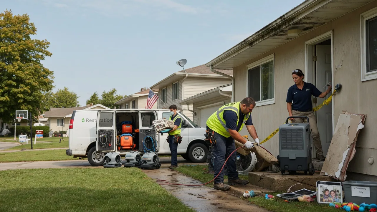 Water Damage Restoration in Victoria, IL near me